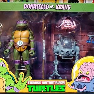 NECA Tmnt Donatello Vs Krang